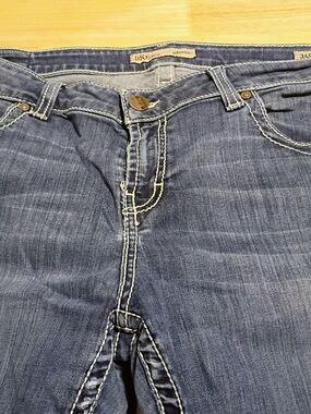 BKE Harper Women's Indigo Blue Boyfriend Jeans